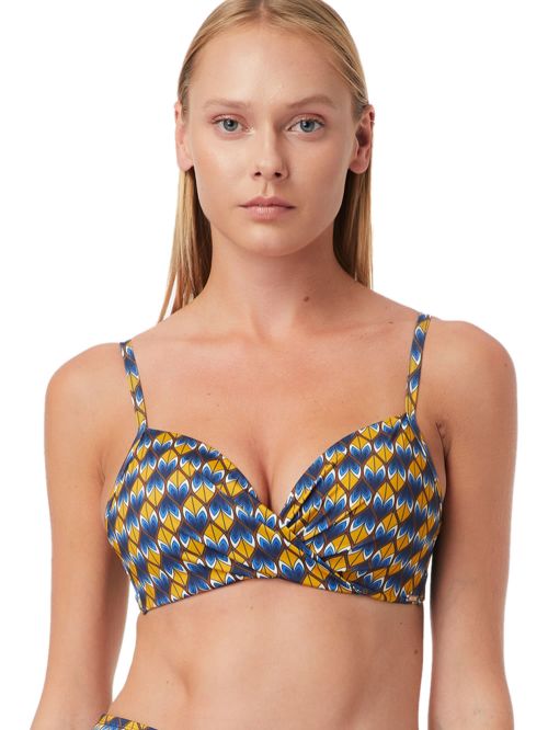 μπικίνι τοπ minerva 9199b-101 μπροστά