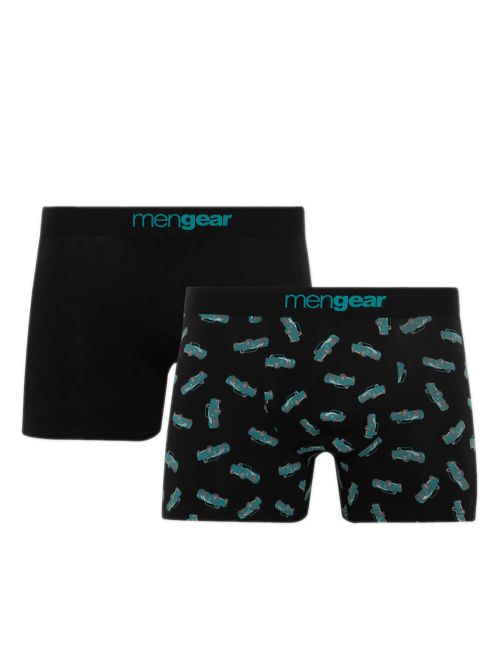 Ανδρικό Μπόξερ MINERVA Cars Mengear - Ελαστικό Βαμβάκι - Πακέτο με 2 