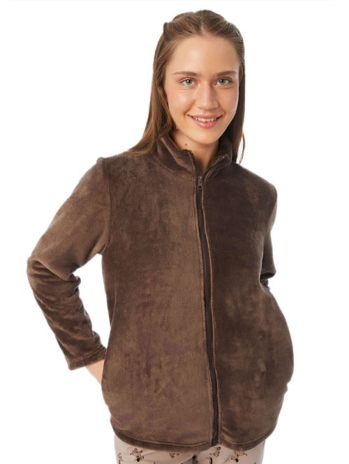 Γυναικεία Ρόμπα Ζακέτα MINERVA Fleece - Απαλή & Ζεστή