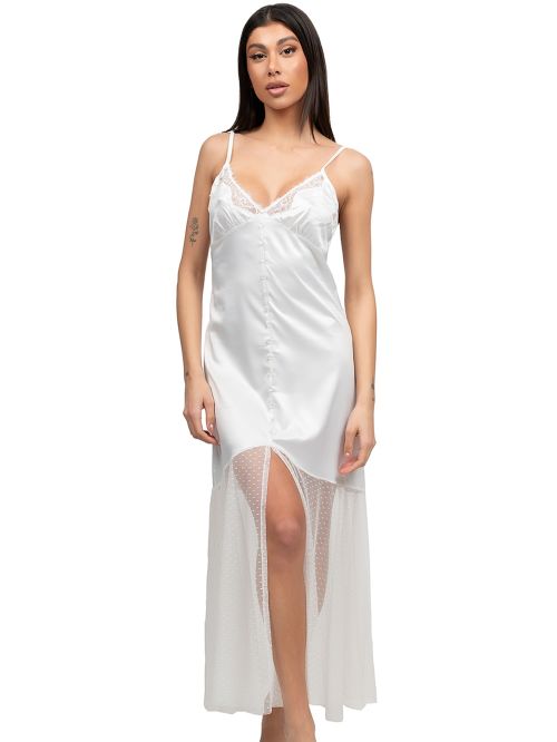 MISS ROSY Νυχτικό - Σατέν & Δαντέλα - Νυφική Πρόταση