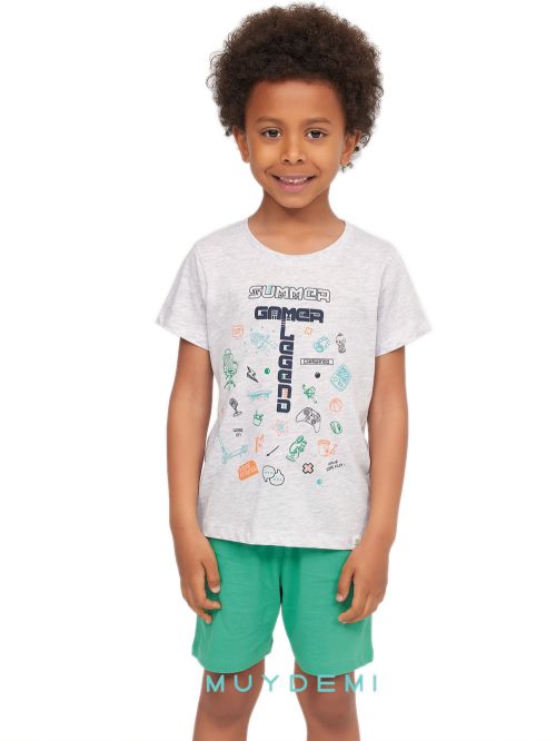 παιδική πυτζάμα muydemi 567189 μπροστά