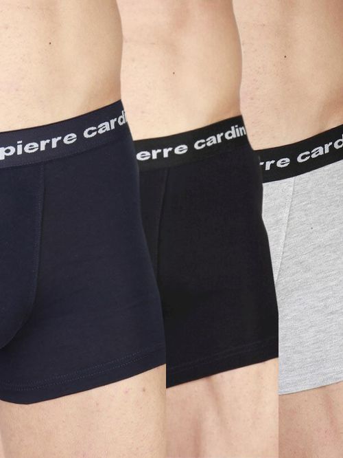 Boxer Ανδρικά Pierre Cardin - Ελαστικό Βαμβάκι - Πακέτο με 3