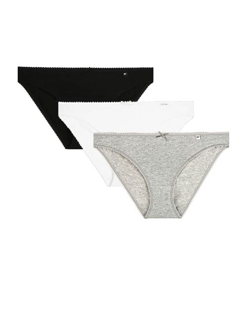 PRETTY POLLY Σλιπ Κανονικό - Ελαστικό Βαμβάκι - 3 Τεμάχια 