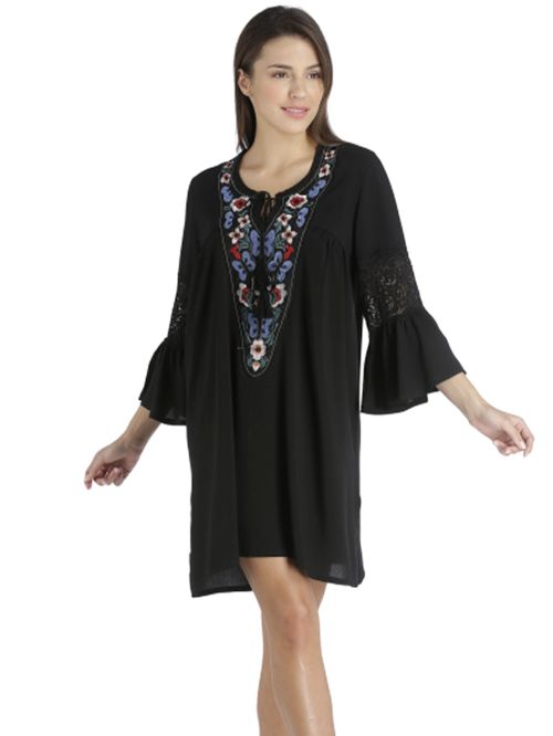 καφτάνι rachel 12154 black