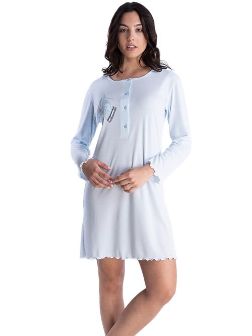 Γυναικείο Νυχτικό RACHEL - Ποιοτικό Βαμβάκι - Νέα Μαμά