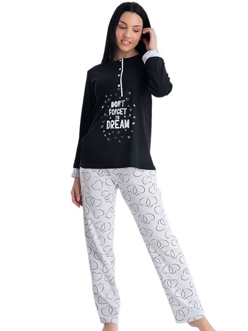 γυναικεία πυτζάμα rachel 12843 