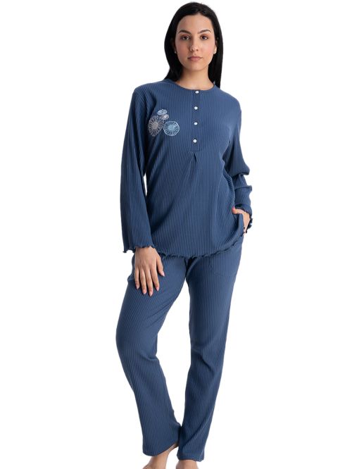 γυναικεία πυτζάμα rachel 12898 μπροστά