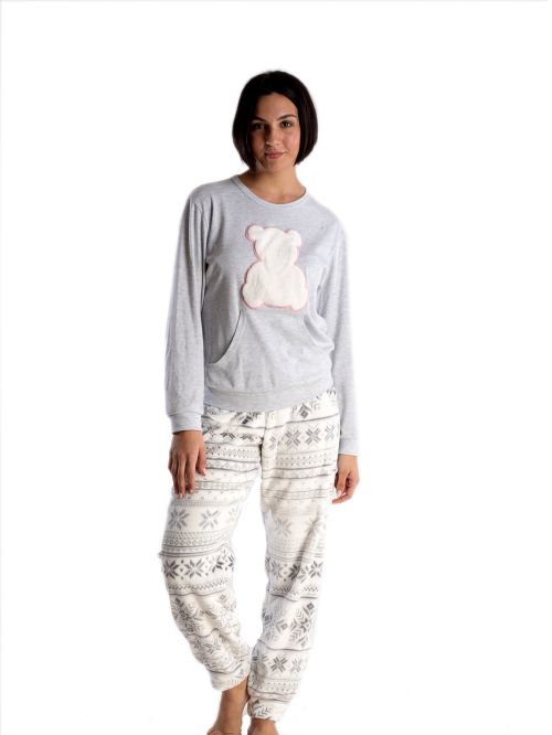 πυτζάμα γυναικεία rachel 13084 μπροστά