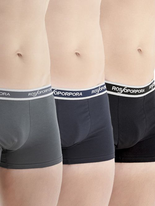 ROSSOPORPORA Ανδρικό Μπόξερ Gigi - Super Απαλό Βαμβάκι - 3 Τεμάχια