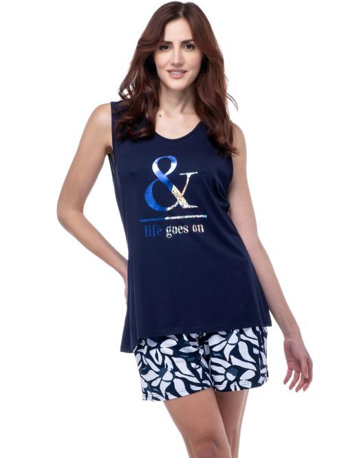 γυναικεία πυτζάμα secret point 121-161 