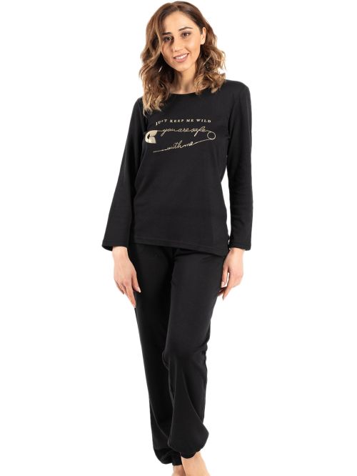 γυναικεία πυτζάμα secret point 220-174 μπροστά