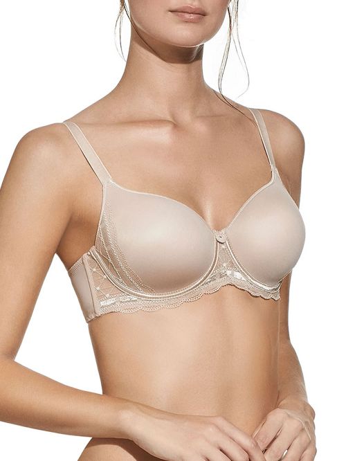 σουτιέν selene desire beige μπροστά