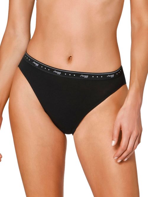 SLOGGI 24/7 100 Tai - Βαμβακερό Καθημερινό Σλιπ - Logo 