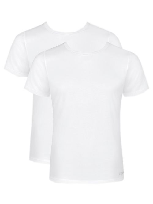 sloggi 10217749-0003 go abc 2.0 h o-neck 2pcs άσπρο