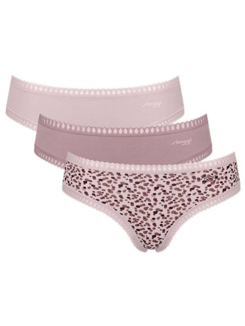 SLOGGI Go Crush H Hipster - Οργανικό Eco Βαμβάκι - Πακέτο με 3