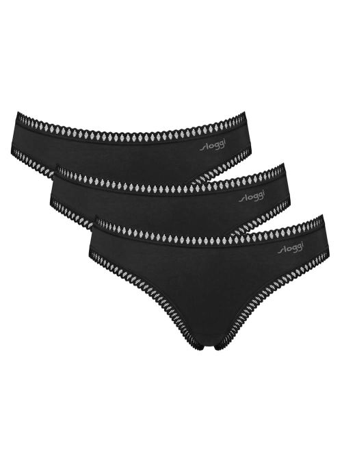 SLOGGI Go Crush Mini - Οργανικό Eco Βαμβάκι - Πακέτο με 3