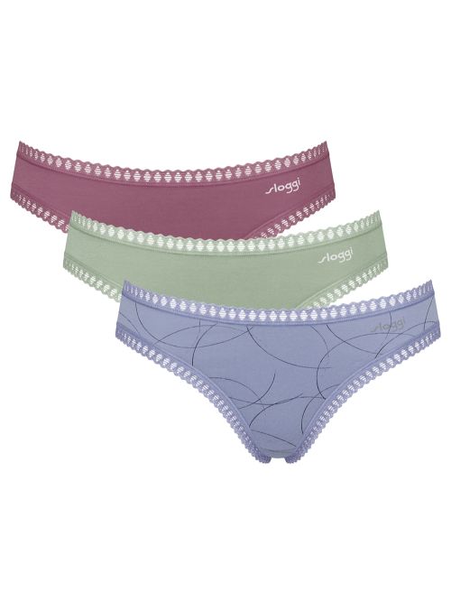 SLOGGI Go Crush Mini - Οργανικό Eco Βαμβάκι - Πακέτο με 3