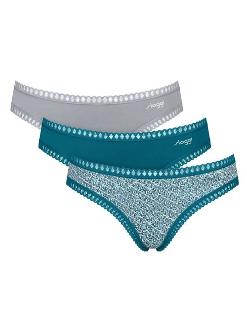 SLOGGI Go Crush Mini - Οργανικό Eco Βαμβάκι - Πακέτο με 3