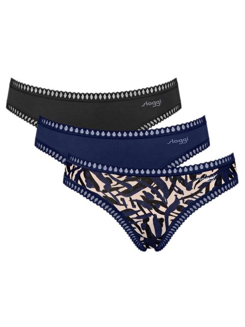 SLOGGI Go Crush H Mini - Οργανικό Eco Βαμβάκι - Πακέτο με 3