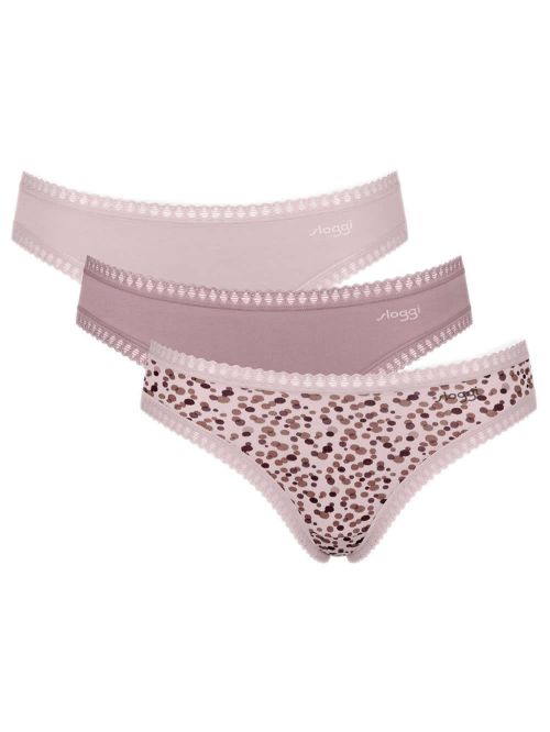 SLOGGI Go Crush H Mini Κανονικό - Οργανικό Eco Βαμβάκι - Πακέτο με 3