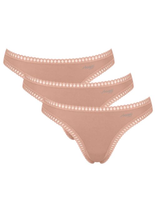 SLOGGI Go Crush String - Οργανικό Eco Βαμβάκι - Πακέτο με 3