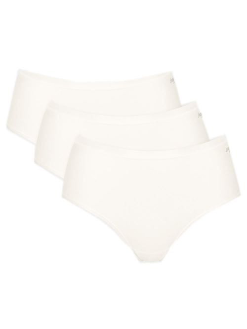 SLOGGI Go Daily Cotton Midi 00gz - Οργανικό Βαμβάκι - Πακέτο με 3