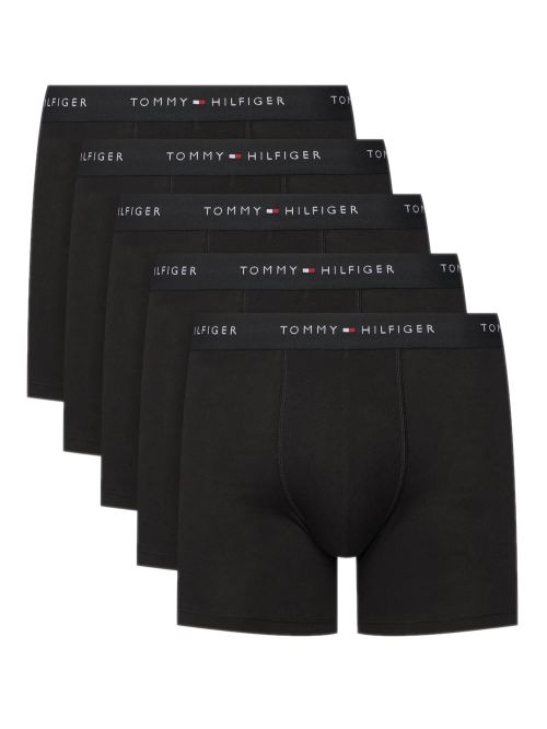 TOMMY HILFIGER Boxer Μακρύ - Ελαστικό Βαμβάκι - Πακέτο με 5