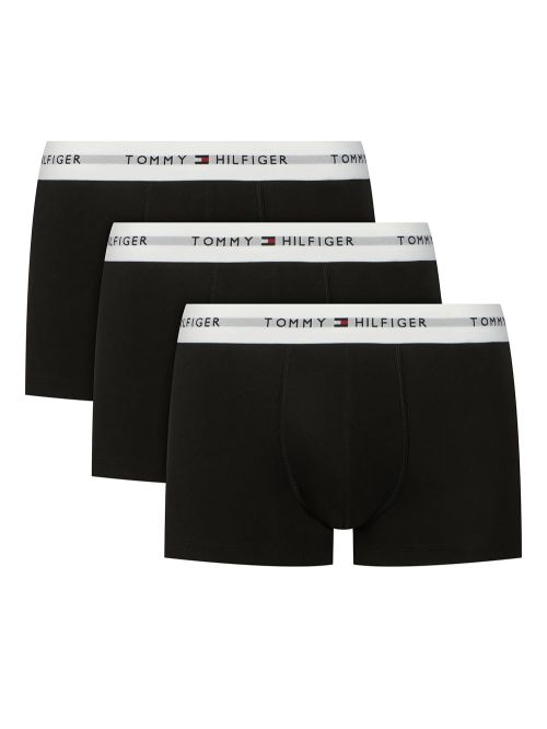 TOMMY HILFIGER Signature Repeat Logo Boxer - Ελαστικό Βαμβάκι - Πακέτο με 3