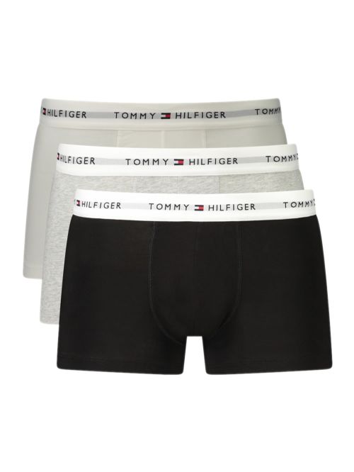 TOMMY HILFIGER Signature Repeat Logo Boxer - Ελαστικό Βαμβάκι - Πακέτο με 3