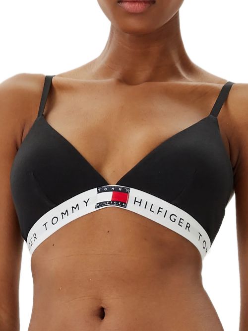 TOMMY HILFIGER Σουτιέν Bralette Τρίγωνο Heritage - Ήπια Ενίσχυση - Eco Βαμβάκι
