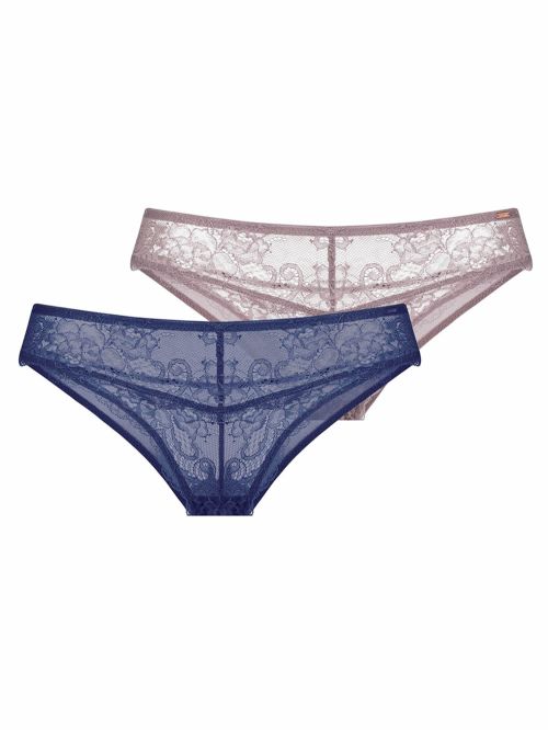 DORINA Brazilian Slip Amaya 1+1 ΔΩΡΟ - Floral Δαντέλα