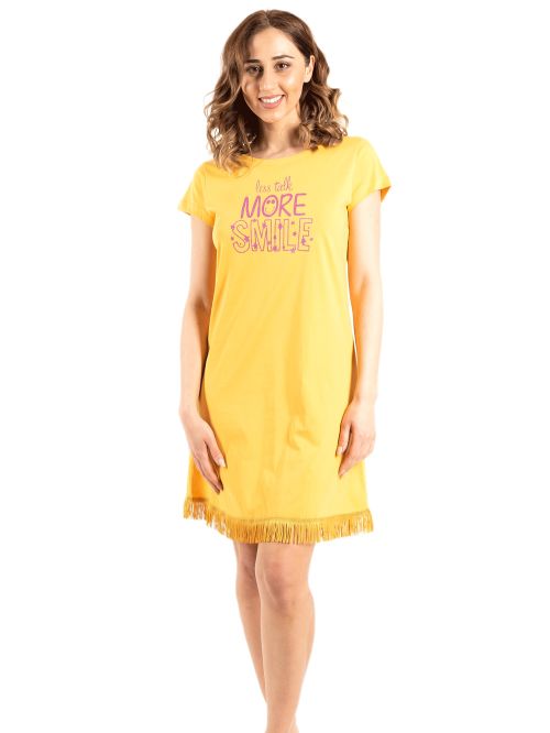 Νυχτικό Vienetta 008027 yellow μπροστά
