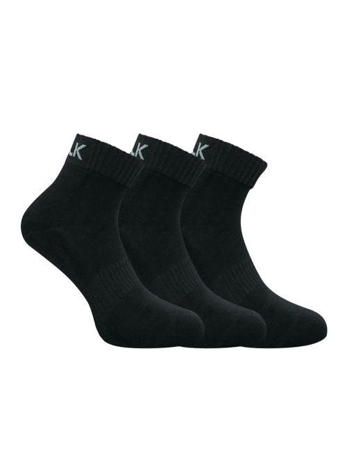 WALK Γυναικεία Αθλητική Βαμβακερή Κάλτσα Ημίκοντη - 3 Τεμάχια