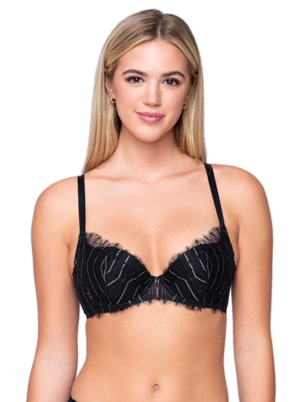 Σουτιέν LUNA Balconette Crystal - Ενίσχυση & Μπανέλα - Lurex Δαντέλα