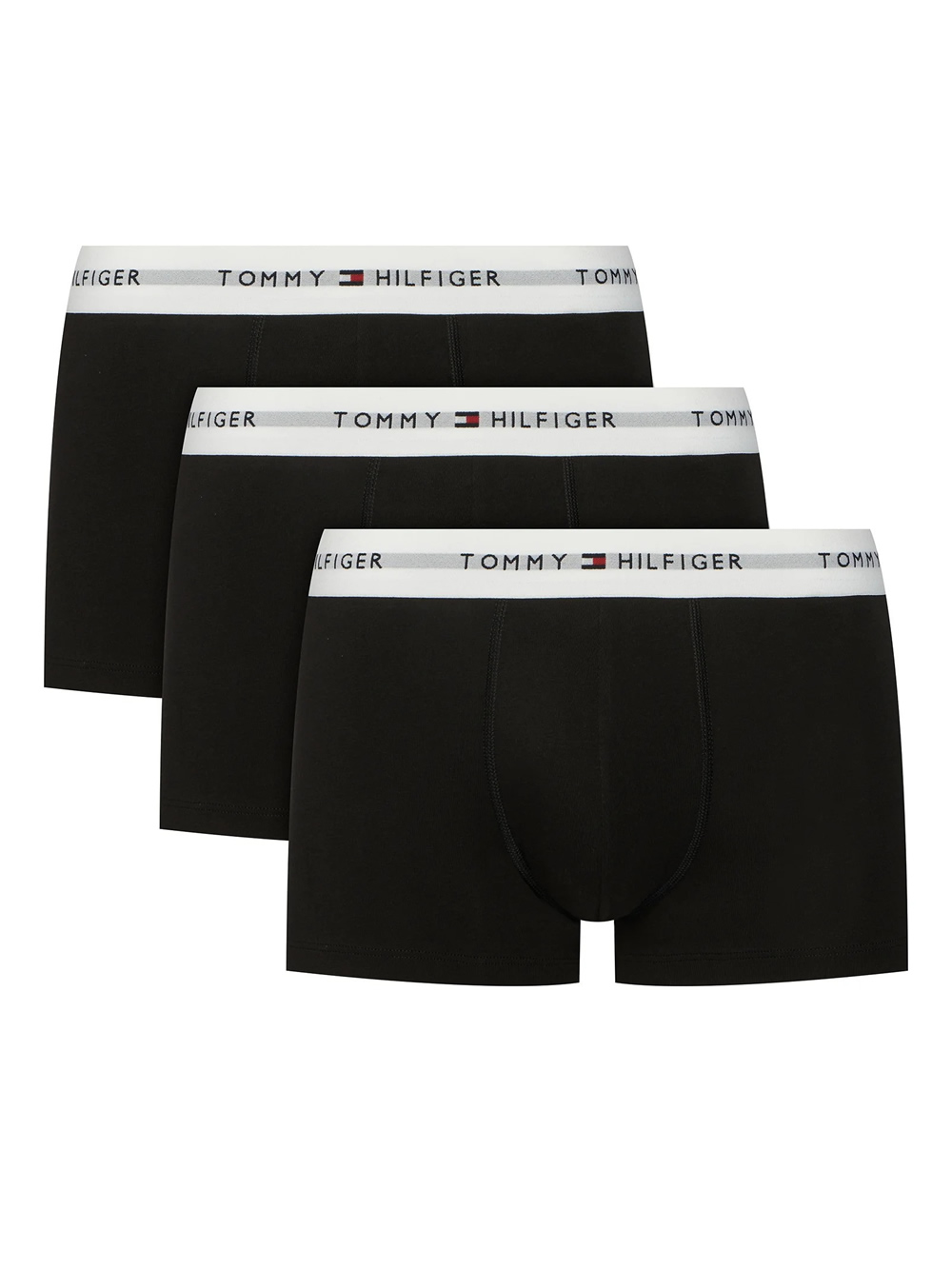 TOMMY HILFIGER Signature Repeat Logo Boxer - Ελαστικό Βαμβάκι - Πακέτο με 3