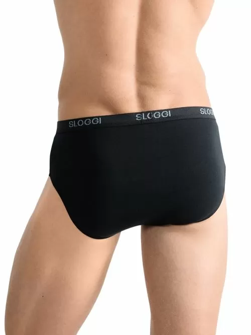 SLOGGI Men Basic Midi Ανδρικό Σλιπ - Ποιοτικό Βαμβάκι - Logo
