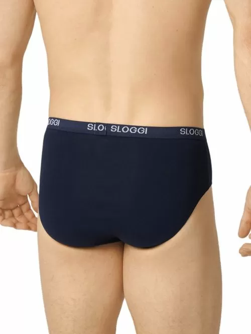 SLOGGI Men Basic Midi Ανδρικό Σλιπ - Ποιοτικό Βαμβάκι - Logo
