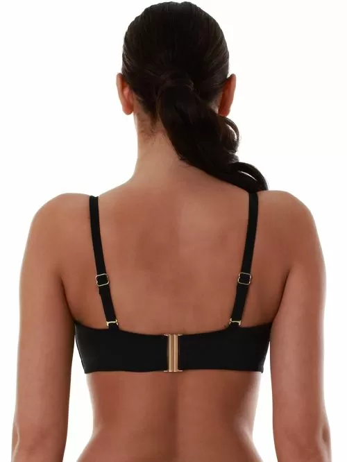 Μαγιό BLUEPOINT Solids Σουτιέν Μπικίνι Strapless Μαύρο - Μεγάλο Στήθος