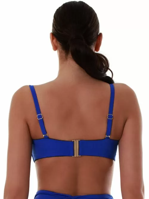 Μαγιό BLUEPOINT Solids Σουτιέν Μπικίνι Strapless Μπλε - Μεγάλο Στήθος