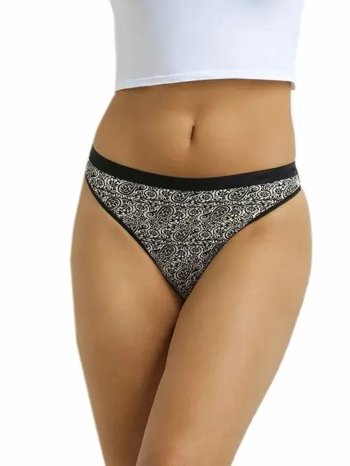 DIM Γυναικεία String Les Pockets Cotton B7Z - Βαμβακερά - Πακέτο με 3