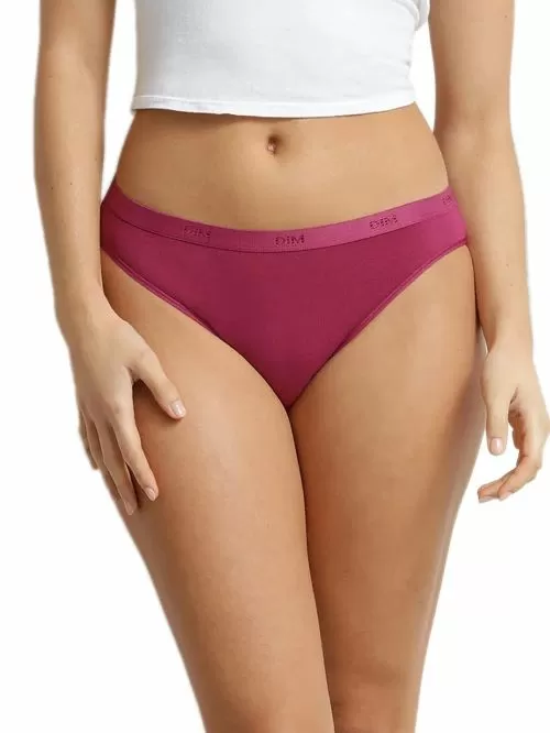 DIM Γυναικεία Slip Les Pockets Cotton Eco BC8 - Βαμβακερά - Πακέτο με 3