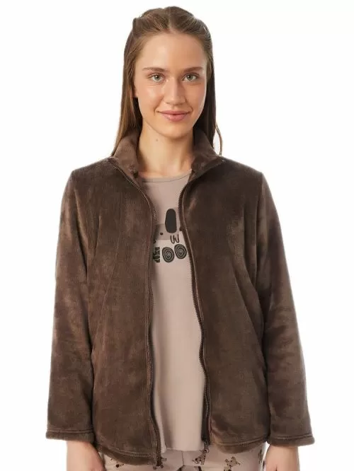 Γυναικεία Ρόμπα Ζακέτα MINERVA Fleece - Απαλή & Ζεστή