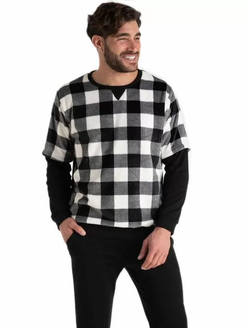 Ανδρική Φόρμα Homewear RACHEL - Ζεστό & Απαλό Fleece