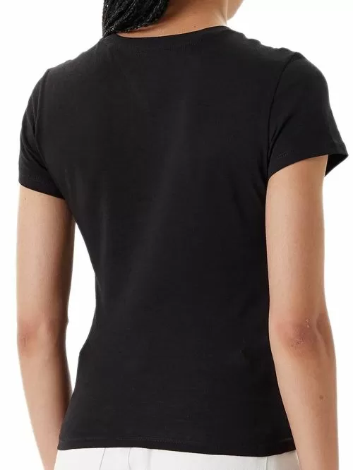 TOMMY HILFIGER Γυναικείο T-Shirt Slim Essential Logo - Απαλό & Ελαστικό