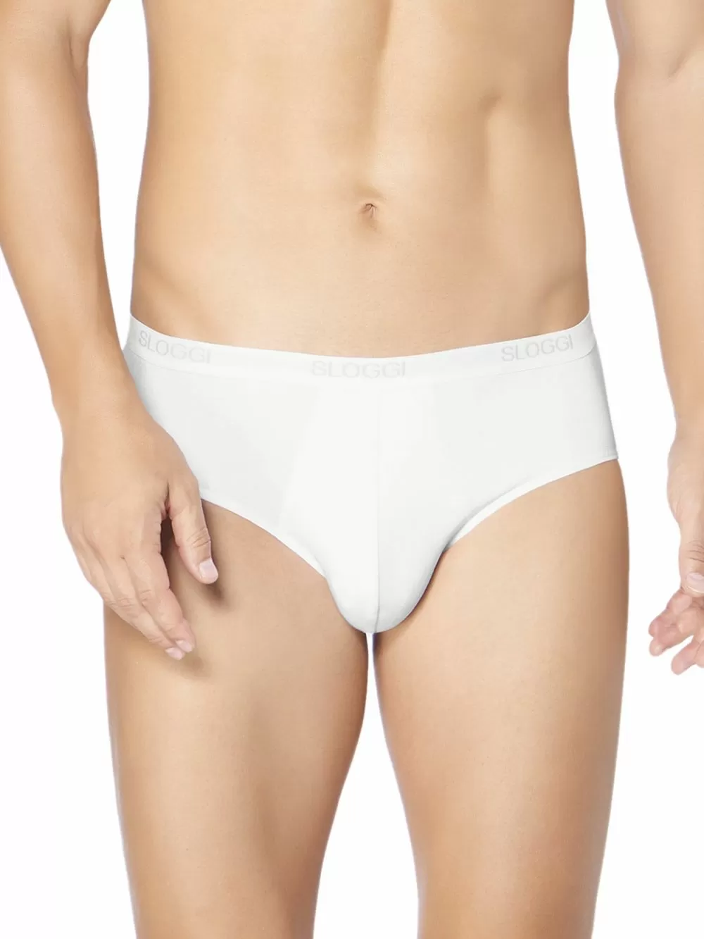 SLOGGI Men Basic Midi Ανδρικό Σλιπ - Ποιοτικό Βαμβάκι - Logo