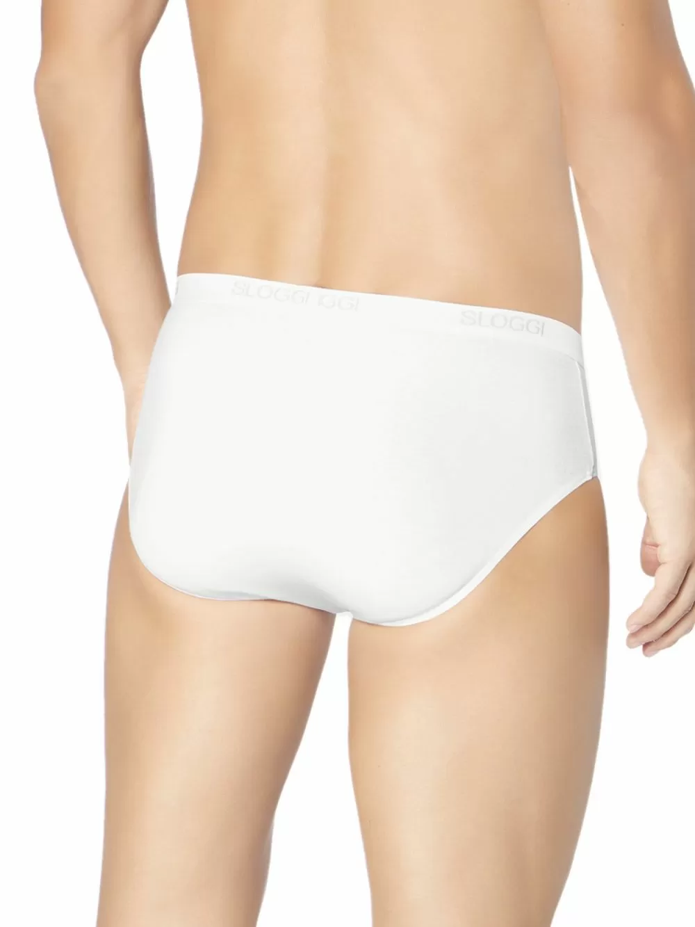 SLOGGI Men Basic Midi Ανδρικό Σλιπ - Ποιοτικό Βαμβάκι - Logo