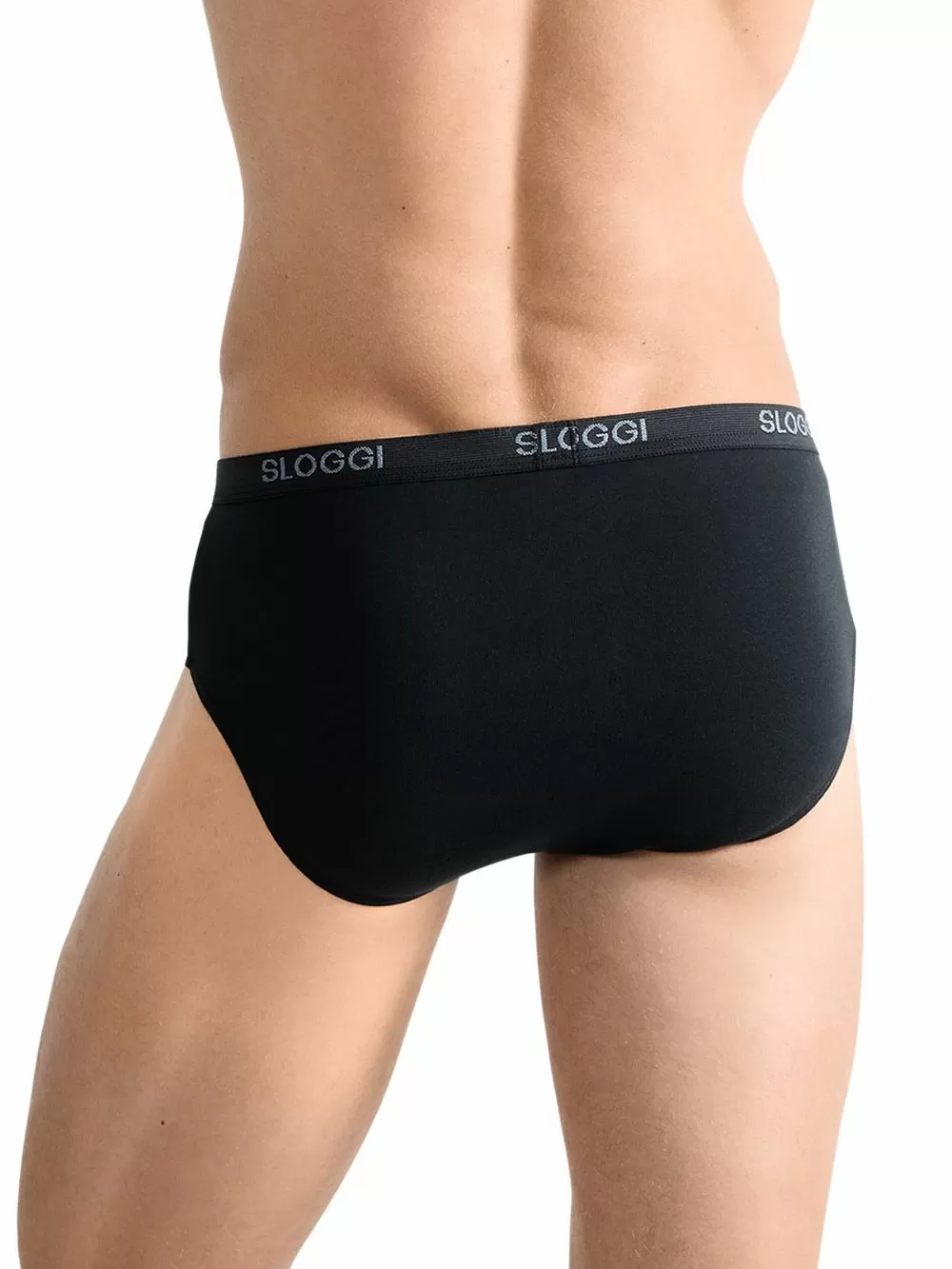 SLOGGI Men Basic Midi Ανδρικό Σλιπ - Ποιοτικό Βαμβάκι - Logo