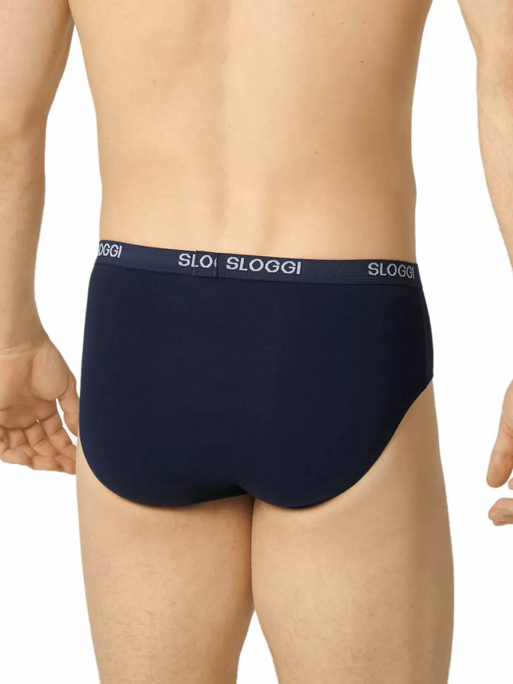 SLOGGI Men Basic Midi Ανδρικό Σλιπ - Ποιοτικό Βαμβάκι - Logo