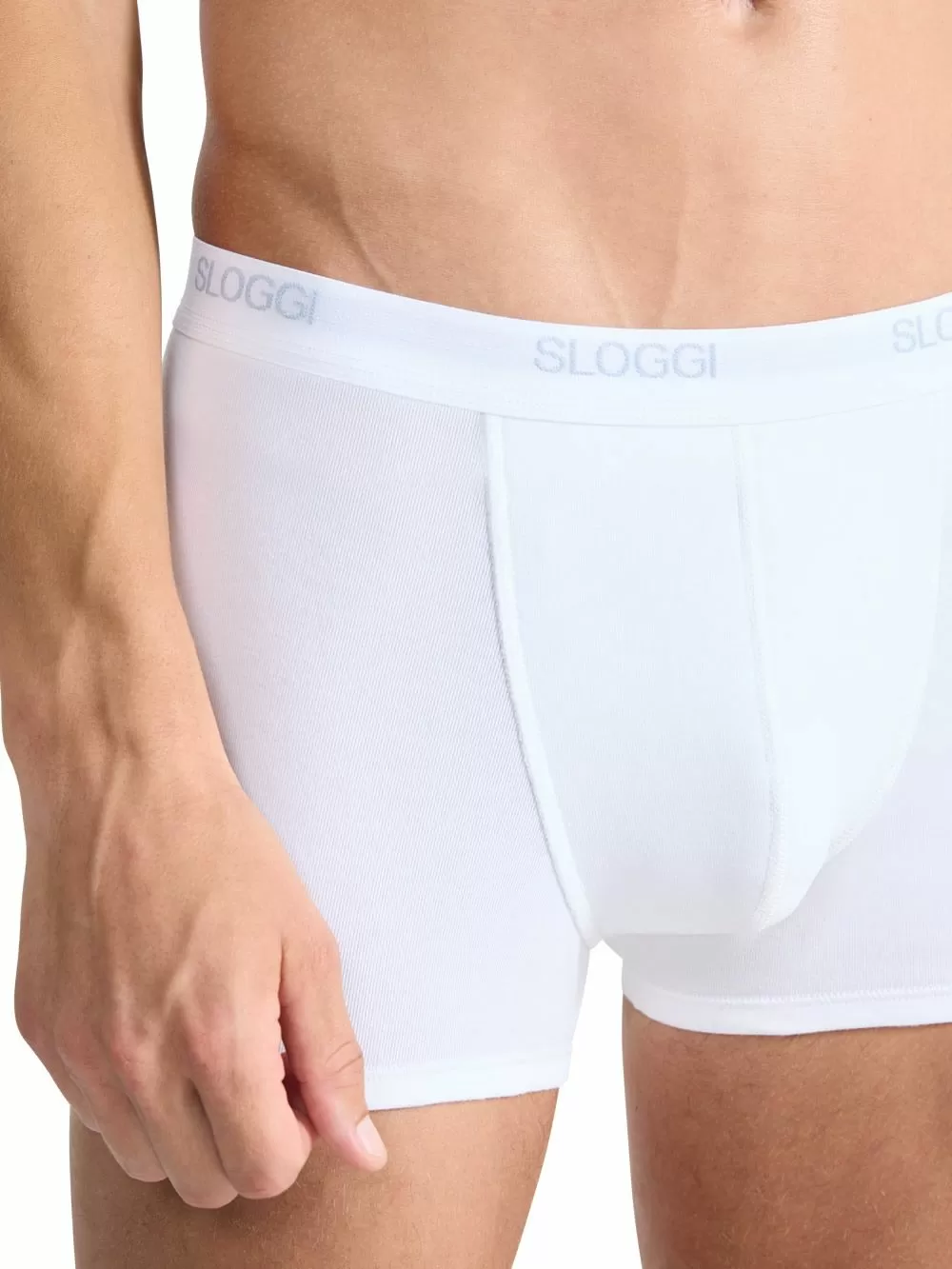 SLOGGI Men Basic Short Ανδρικό Μπόξερ - Ποιοτικό Βαμβάκι - Logo