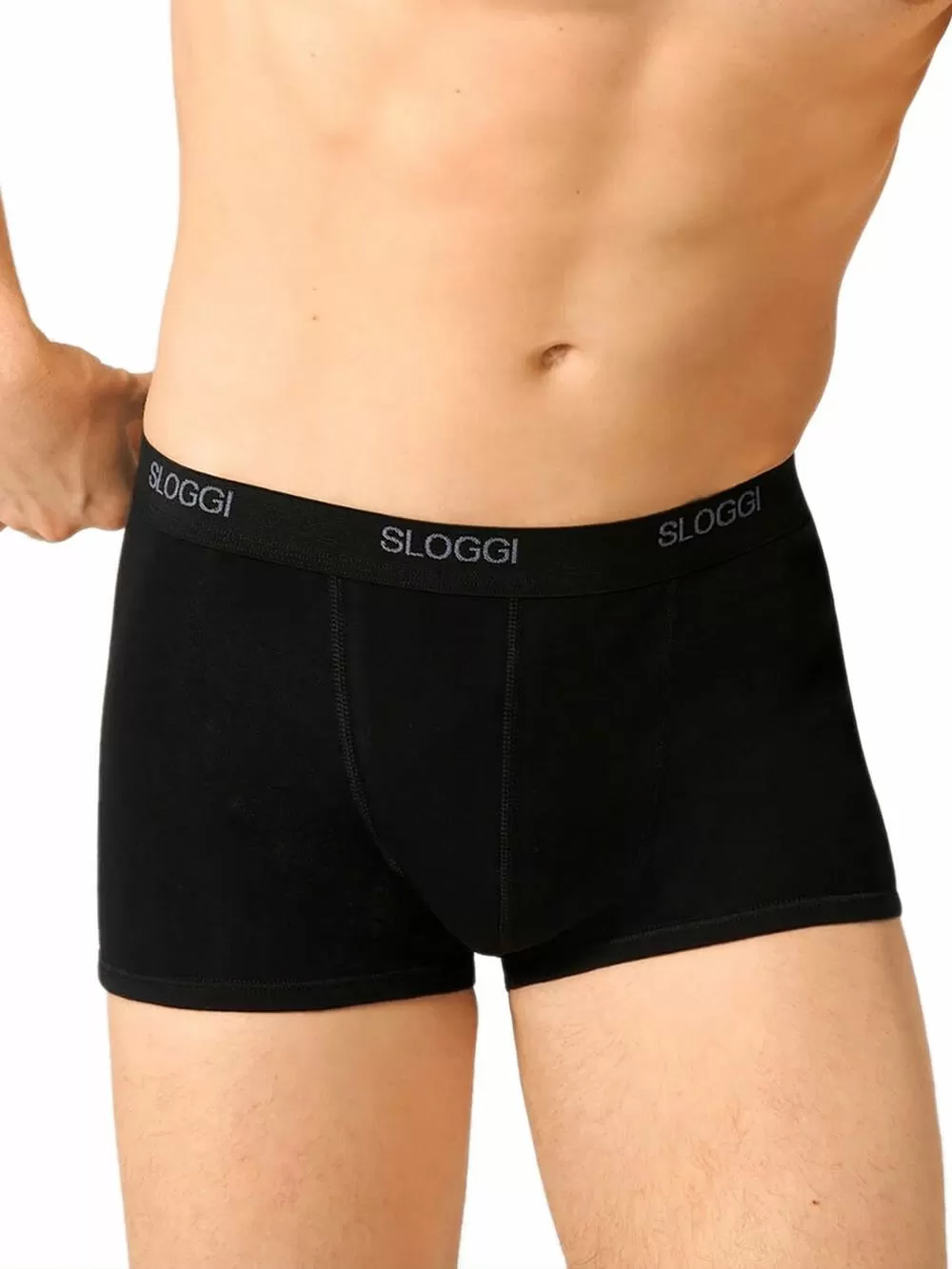 SLOGGI Men Basic Short Ανδρικό Μπόξερ - Ποιοτικό Βαμβάκι - Logo
